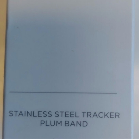 Fitbit Alta Activity Tracker With Band Size L Stainless Steel Tracker PLUM Band - Picture 4 of 5